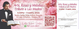 Taquilla Arte, Rosas y Melodías Tributo a Las Madres